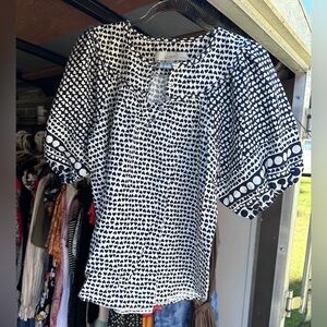 Loft woman’s blouse size PS heart design